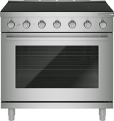 500 Series, Induction freestanding range cooker, 36'', Stainless steel