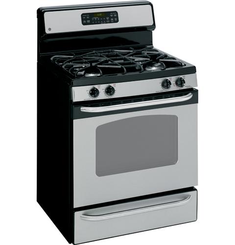 GE® 30" Free-Standing Gas Range with Warming Drawer
