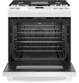 GE® 30" Slide-In Front-Control Convection Gas Range