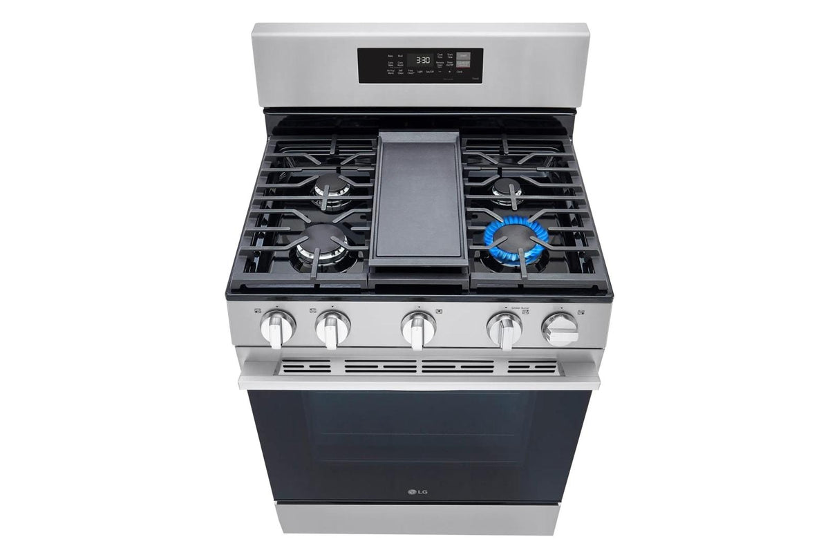 6.3 cu. ft. Smart Wi-Fi Enabled Probake Convection® Gas Range with Air Fry & EasyClean®