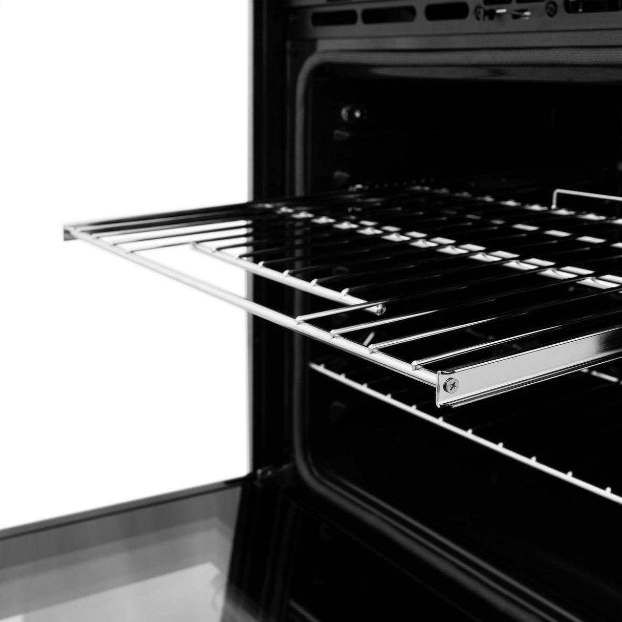 ZLINE 30 in. Autograph Edition Professional True Convection Double Wall Oven with Air Fry and Self Clean in DuraSnow' Stainless Steel with Matte Black Handles (WADSZ-30-MB)
