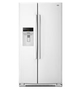 27 cu. ft. Side-by-Side Refrigerator with a 10-year limited parts compressor warranty