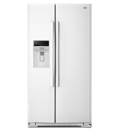 27 cu. ft. Side-by-Side Refrigerator with a 10-year limited parts compressor warranty
