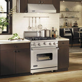 30" Open Burner Gas Range, Natural Gas