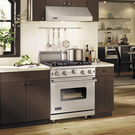 30" Open Burner Gas Range, Natural Gas