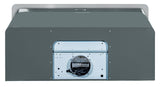 Majestic 48 Inch Blue Grey Wall Mount Convertible Range Hood