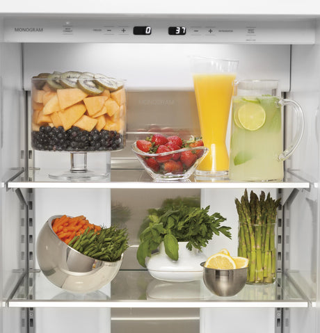 Monogram 42" Smart Built-In Side-by-Side Refrigerator