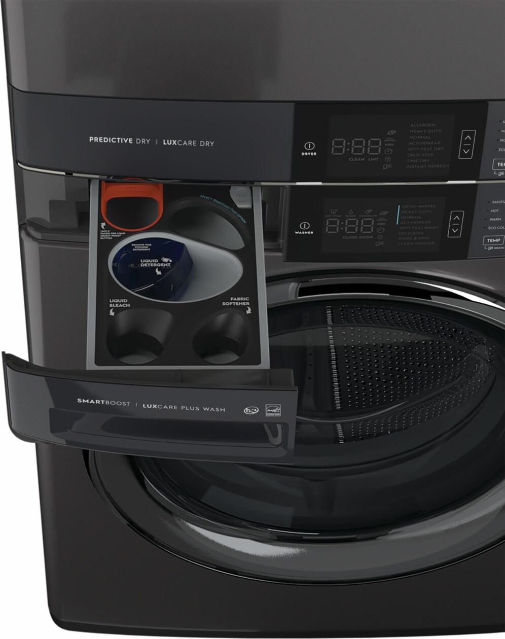 Laundry Tower Single Unit Front Load 4.5 Cu. Ft. Washer & 8 Cu. Ft. Gas Dryer