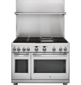 GE Cafe™ Series 48" Dual-Fuel Professional Range with 6 Burners and Griddle (Natural Gas)
