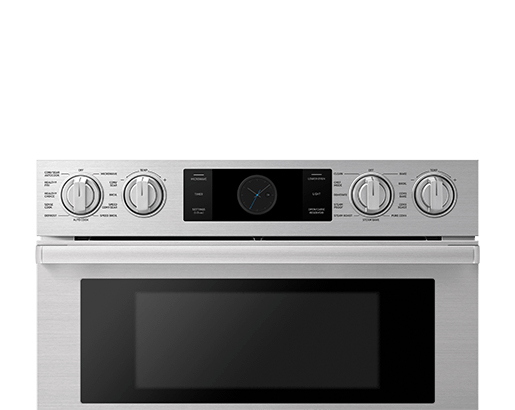 30" Combi Wall Oven, Silver Stainless Steel