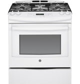 GE® 30" Slide-In Front Control Gas Range