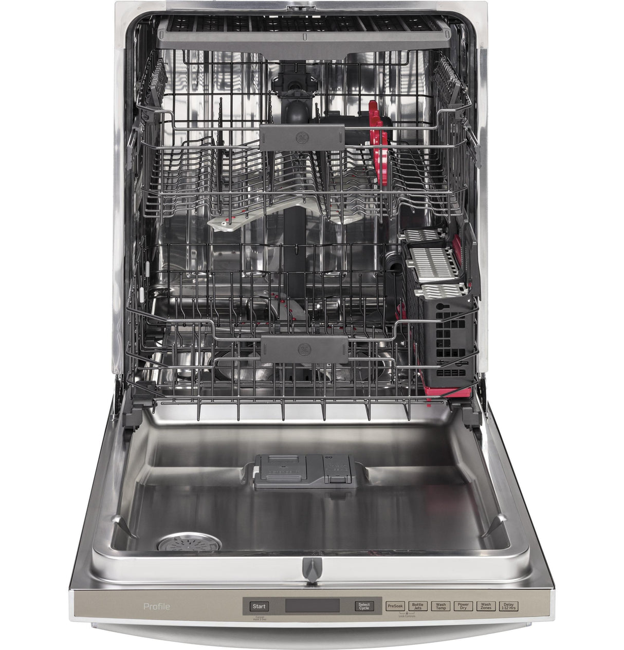GE Profile™ Stainless Steel Interior Dishwasher with Hidden Controls