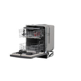 GE® Hybrid Stainless Steel Interior Dishwasher with Hidden Controls