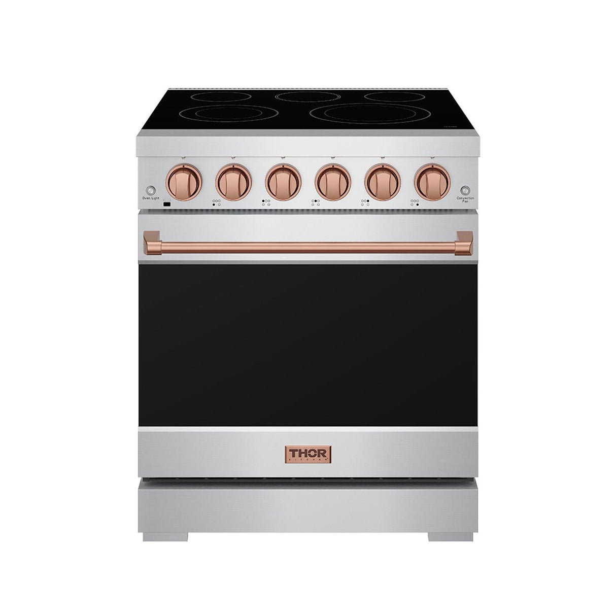 30 Inch Professional Electric Range With Precision Knob Control In Stainless Steel and Rose Gold  Gordon Ramsay Series
