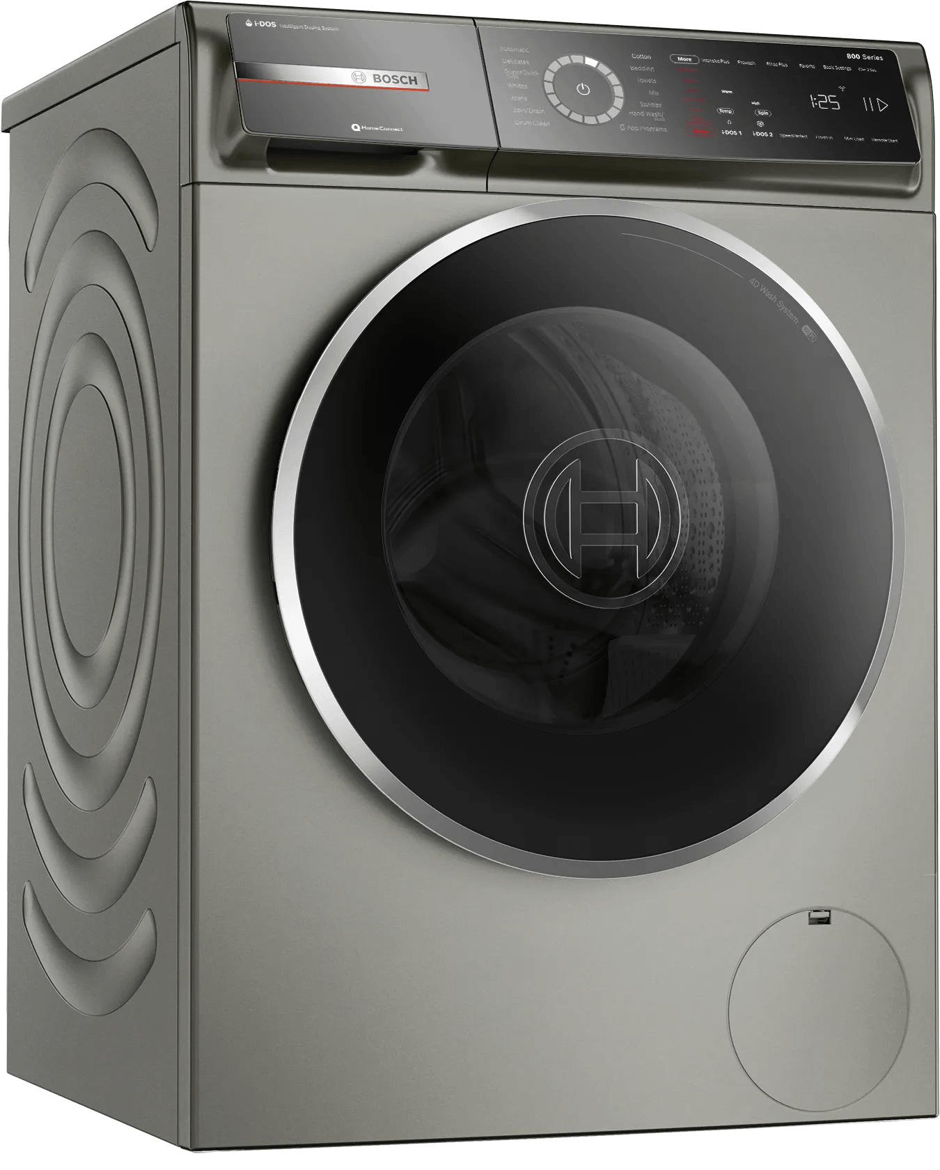 800 Series Compact Washer , Pearl Steel