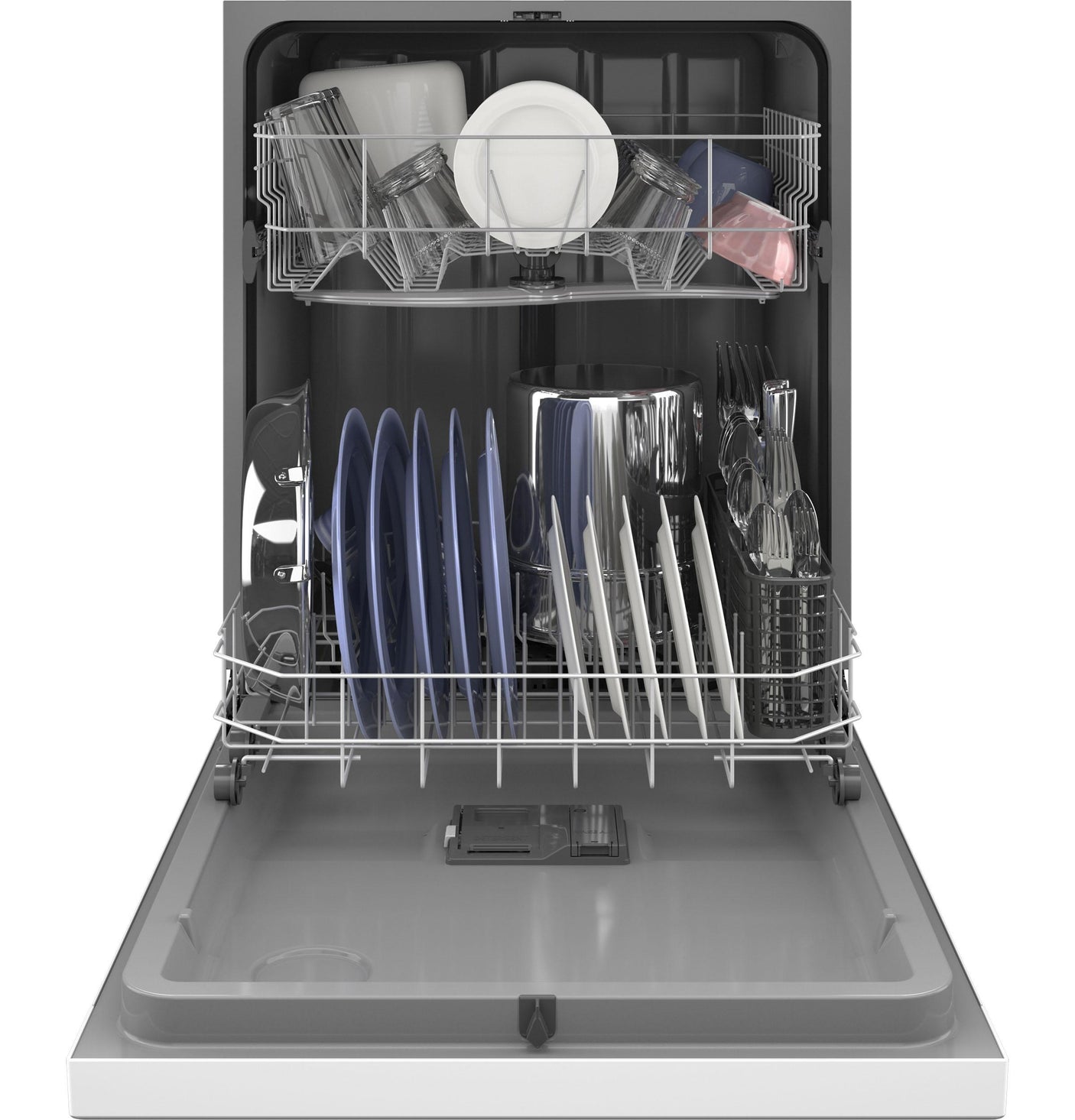 Hotpoint® One Button Dishwasher with Plastic Interior