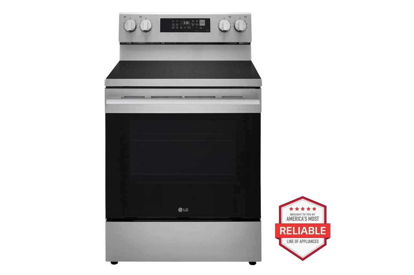 6.3 cu. ft. Smart Wi-Fi Enabled ProBake Convection® Electric Range with Air Fry & EasyClean®