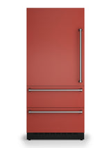 36"W. Integrated Bottom Freezer Door Panel Left Hinge - Spiced Cider