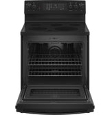 GE® 30" Free-Standing Electric Convection Range with No Preheat Air Fry