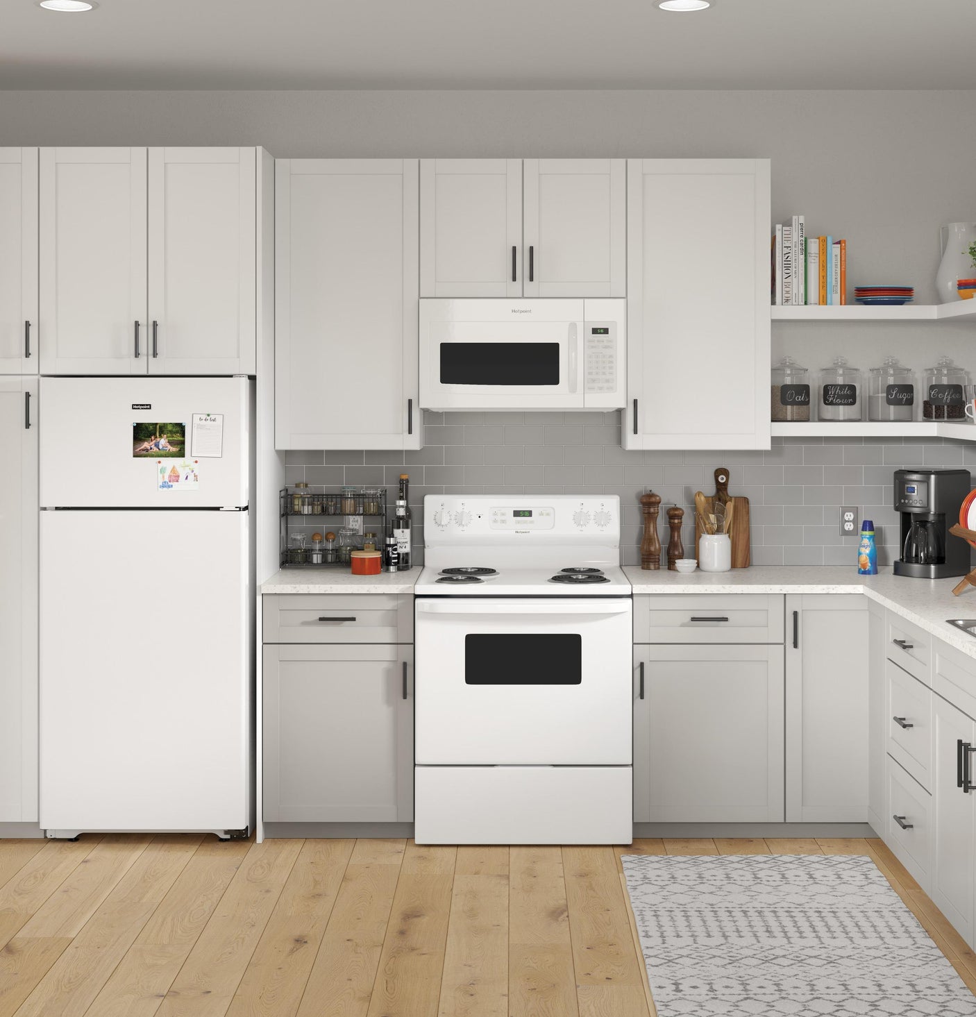Hotpoint® 1.6 Cu. Ft. Over-the-Range Microwave Oven
