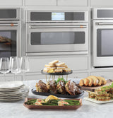 CAF(EBACK)™ 30" Smart Five in One Wall Oven with 240V Advantium® Technology
