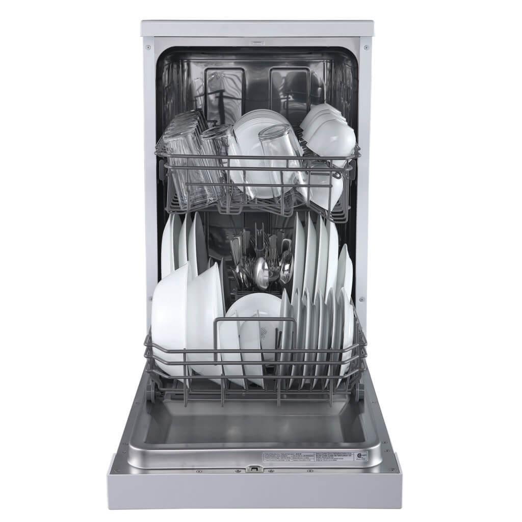 Danby 18" Wide Portable Dishwasher in White