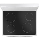GE® ENERGY STAR® 30" Free-Standing Electric Radiant Smooth Cooktop Range