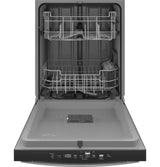 GE ENERGY STAR Top Control with Plastic Interior Dishwasher with Sanitize Cycle & Dry Boost