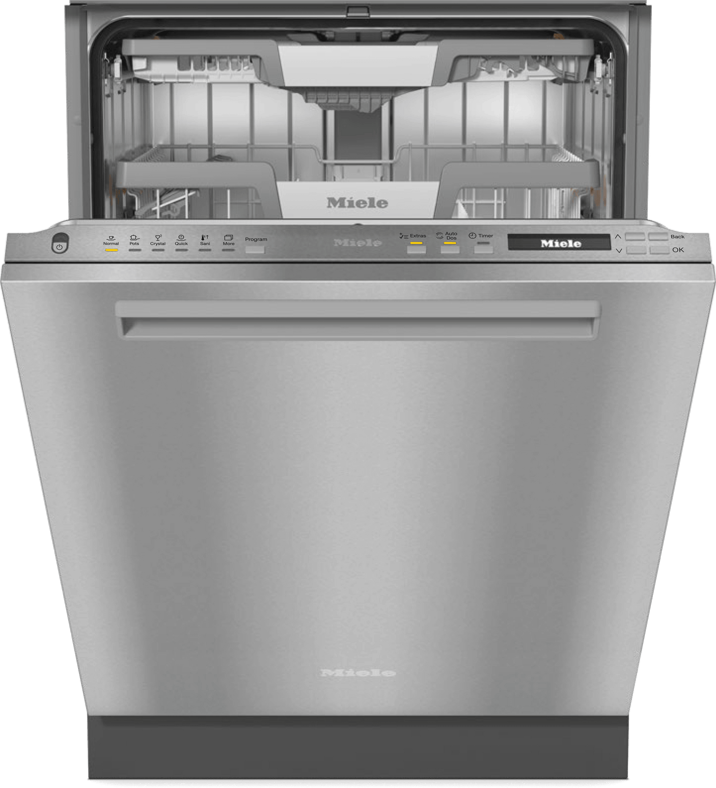 G 7186 SCVi SFP AutoDos Stainless Steel. - Fully-integrated, full-size dishwasher with Automatic Dispensing thanks to AutoDos with integrated PowerDisk.