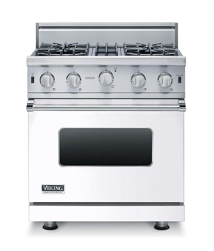 30" Open Burner Gas Range, Natural Gas