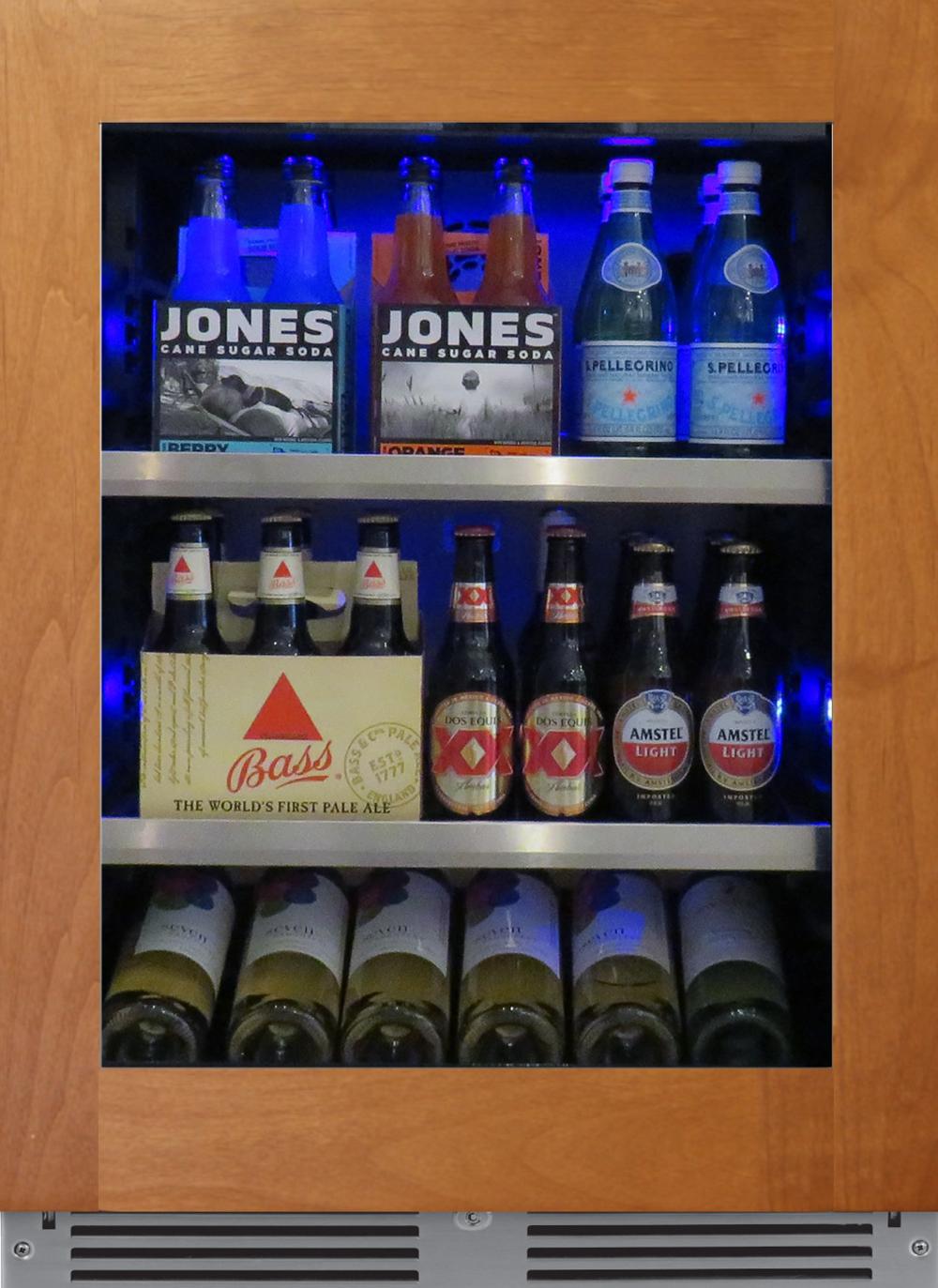 24" Beverage Center Panel Ready Glass LH