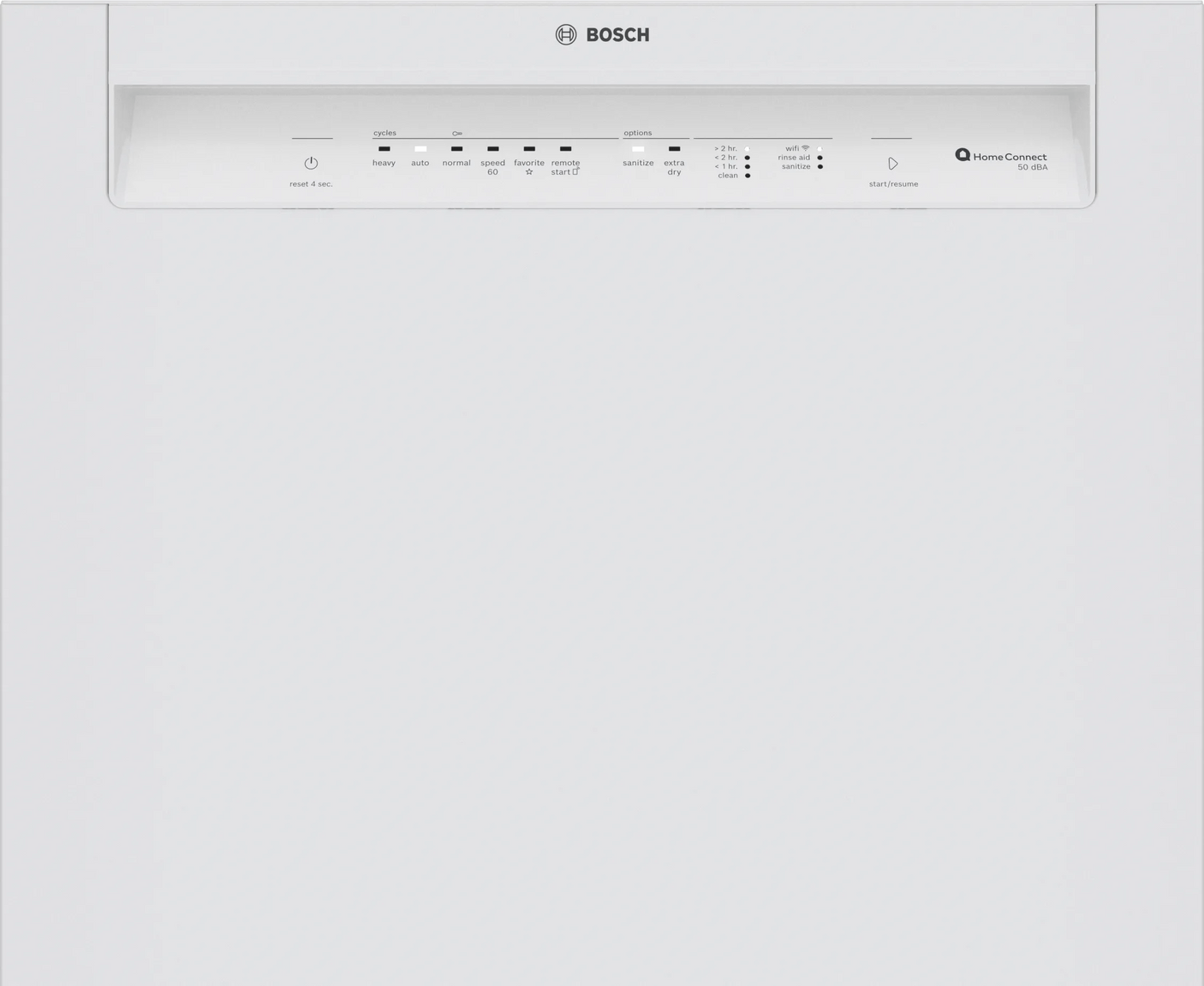 100 Series Dishwasher 24" White
