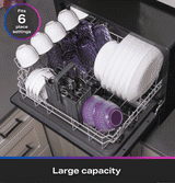 GE Profile™ ENERGY STAR® Smart Compact Dishwasher for Countertop or Built-In