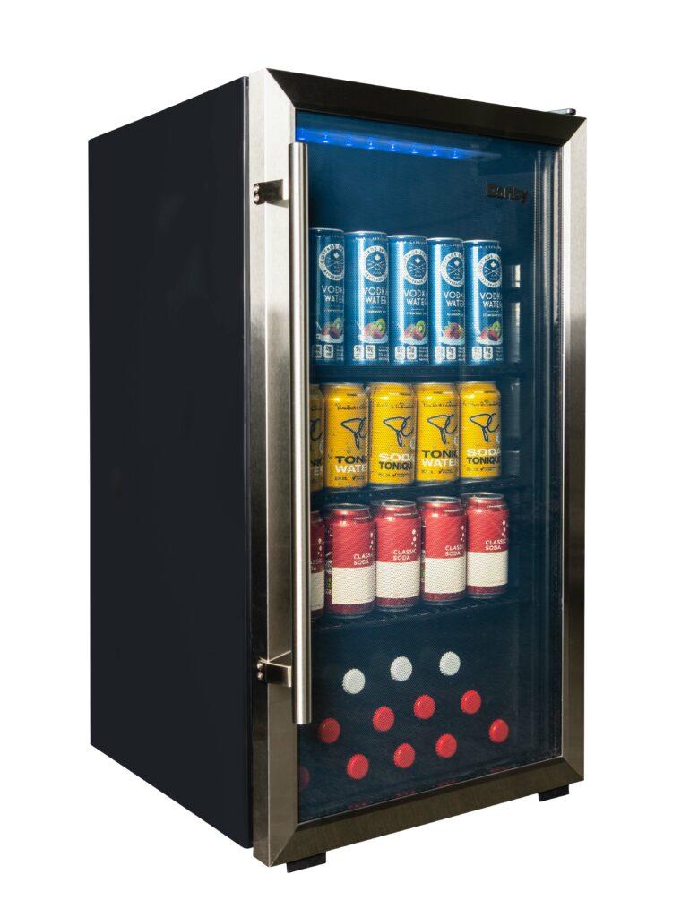 Danby 3.1 cu. ft. Free-Standing Beverage Center in Stainless Steel