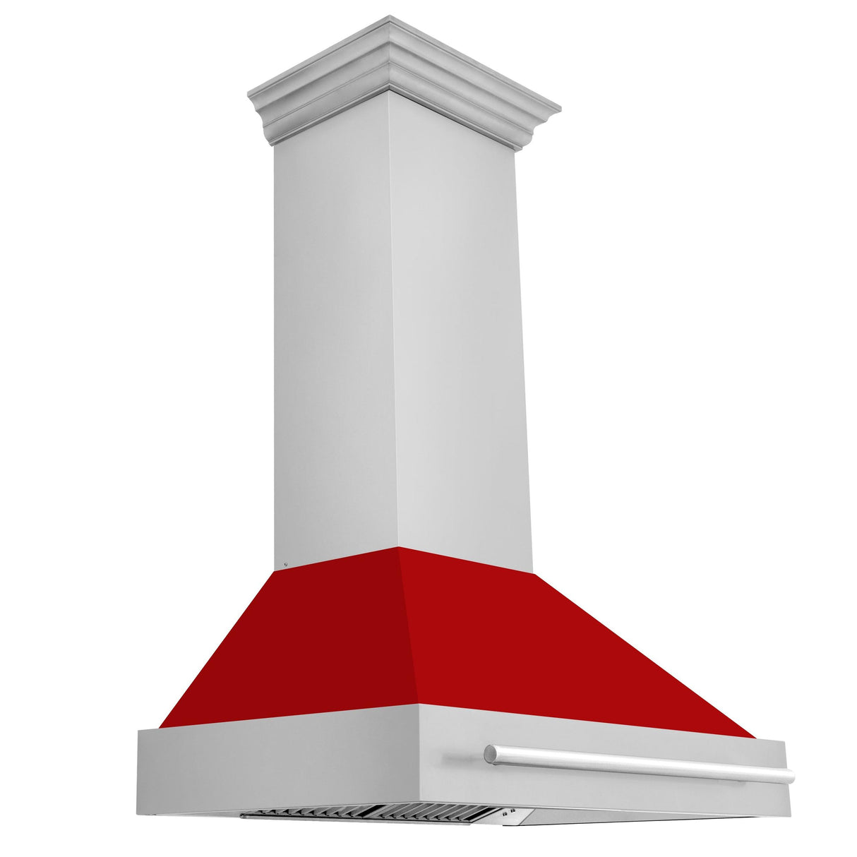 ZLINE 36 in. Stainless Steel Range Hood with Stainless Steel Handle (8654STX-36) [Color: Black Matte]