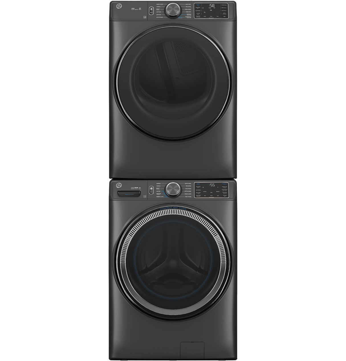 GE® ENERGY STAR® 7.8 cu. ft. Capacity Smart Front Load Electric Dryer with Steam and Sanitize Cycle