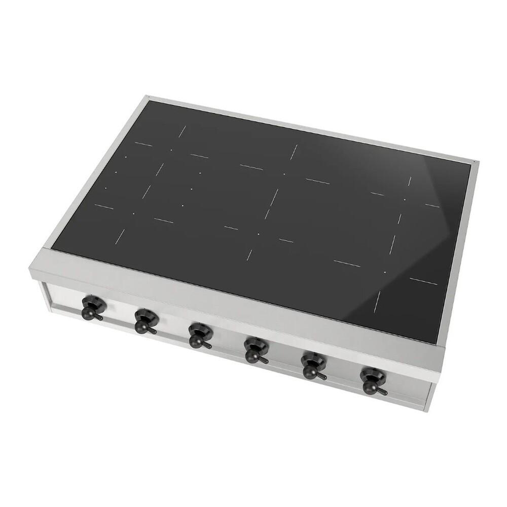 ILVE UHCPI366NSSB Nostalgie II 36 inch Built-In Induction Rangetop with 6 Elements (Burnished)