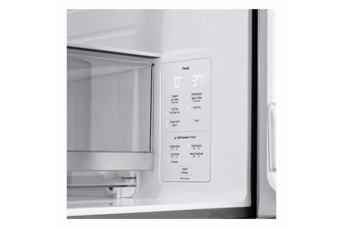 29 cu. ft. Standard-Depth MAX™ 4-Door French Door Refrigerator with Mirror InstaView® MyColor™ and Mini Craft Ice™