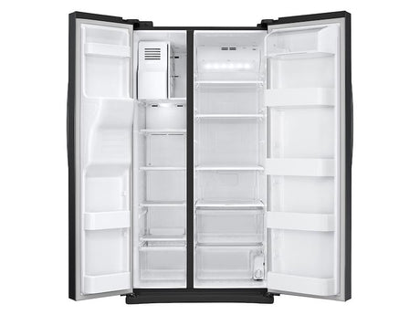 25 cu. ft. Side-By-Side Refrigerator with LED Lighting