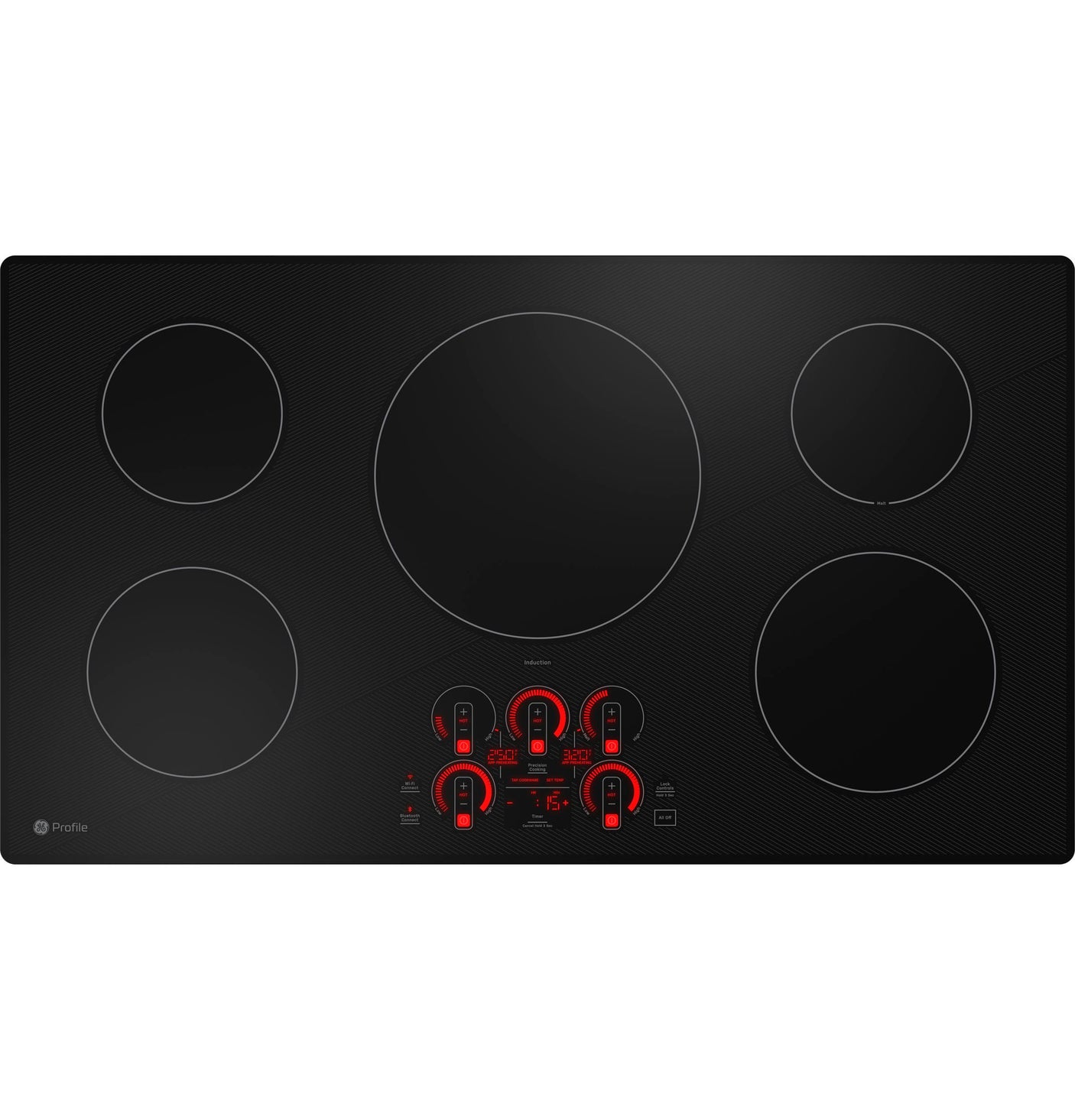 GE Profile™ ENERGY STAR® 36" Built-In Touch Control Induction Cooktop