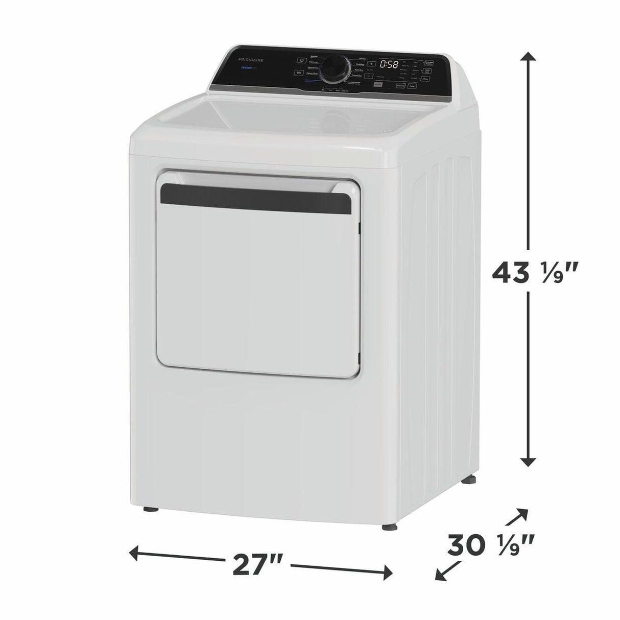 7 Cu. Ft. Electric Dryer