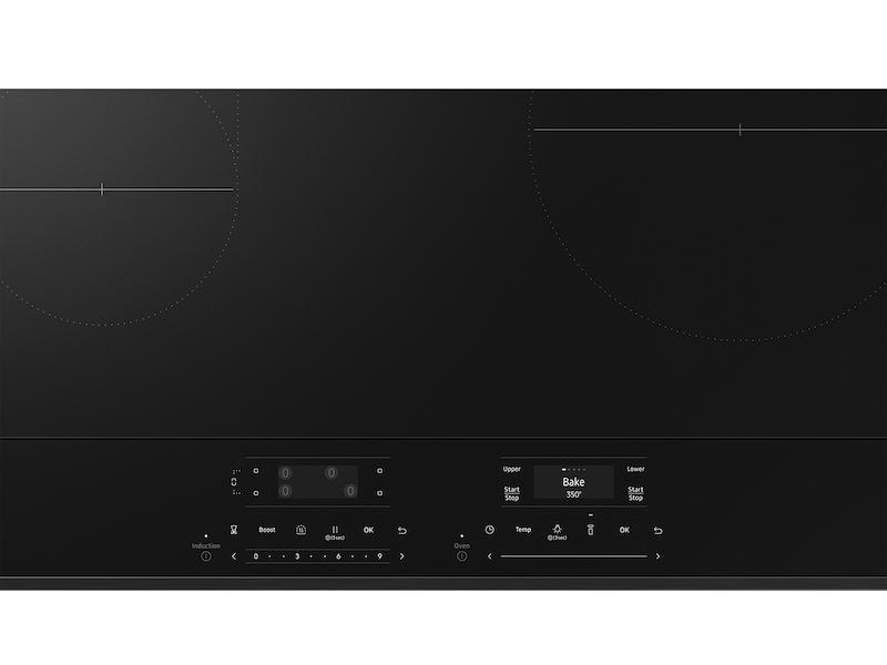 Bespoke Smart Slide-In Induction Range 6.3 cu. ft. with Flex Duo™ & Ambient Edge Lighting™ in Stainless Steel