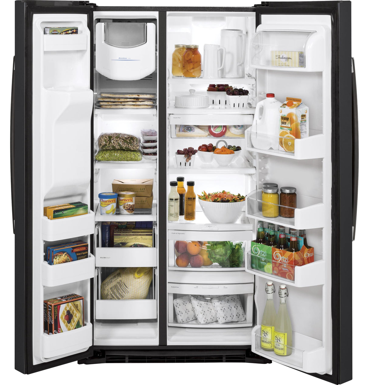 GE® ENERGY STAR® 25.3 Cu. Ft. Side-By-Side Refrigerator