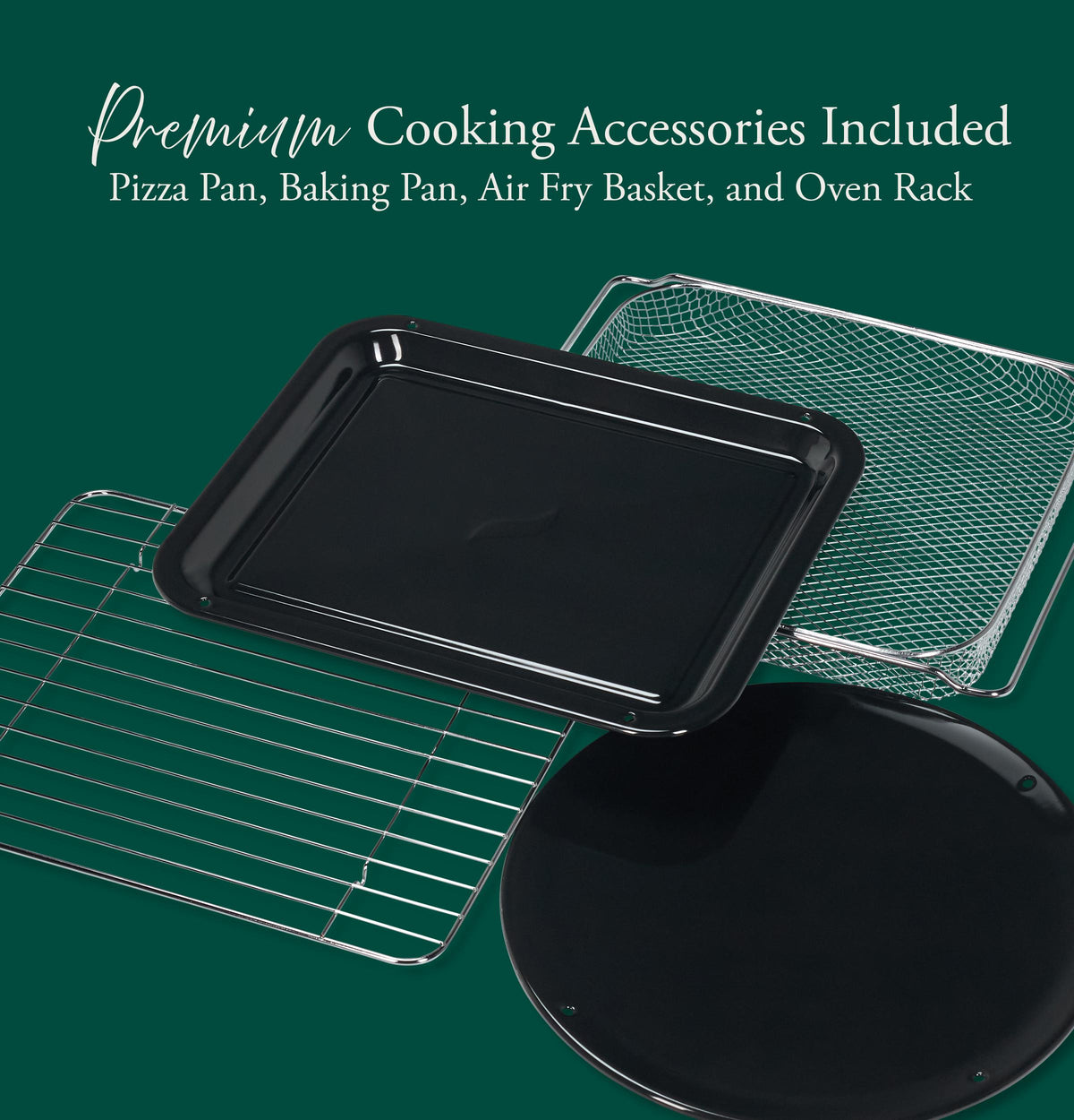 CAF(EBACK)™ Couture™ Toaster Oven with Air Fry