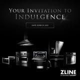 ZLINE 30 in. Autograph Edition Convertible Fingerprint Resistant DuraSnow Stainless Steel Range Hood with White Matte Shell and Champagne Bronze Handle (KB4SNZ-WM30-CB) [Color: Matte Black Accents]