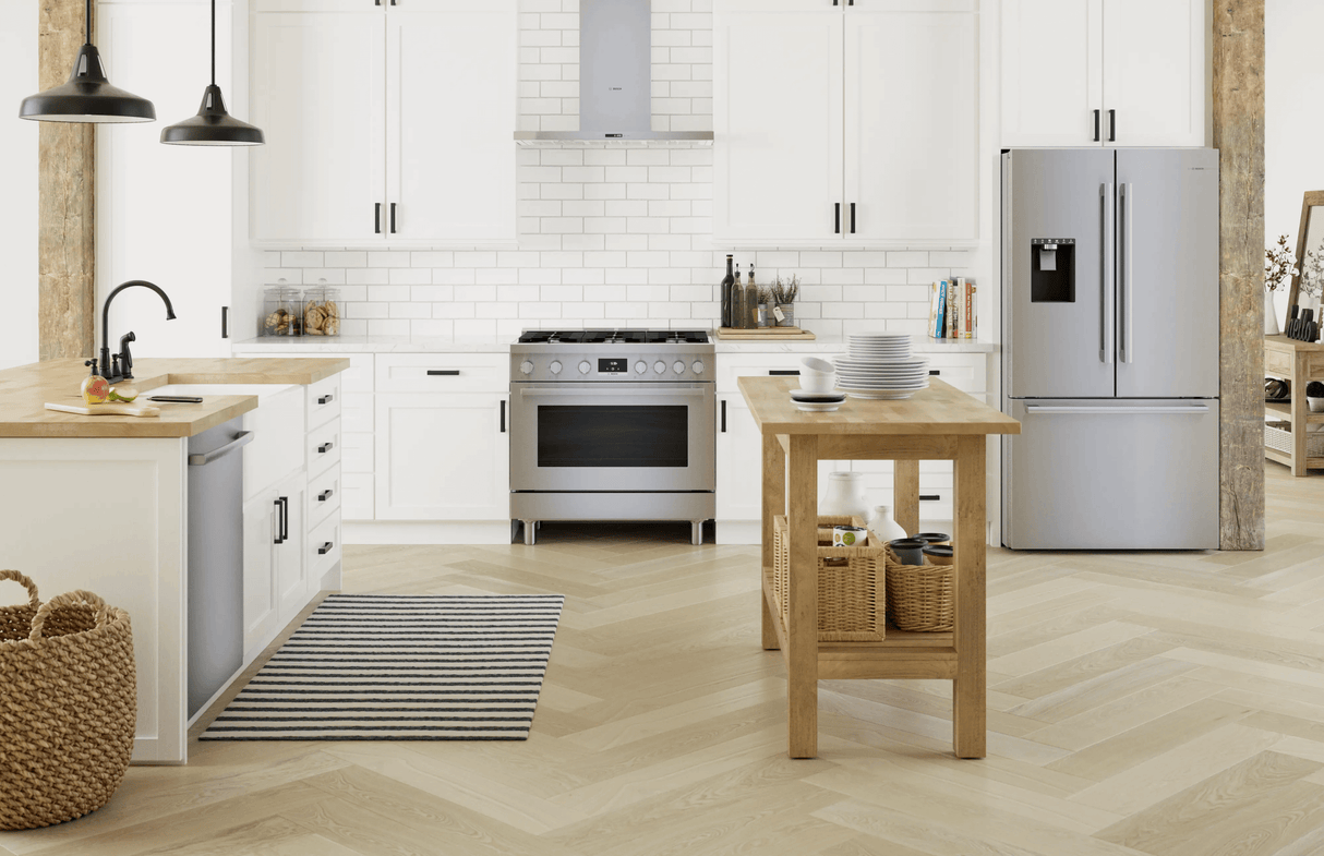 500 Series French Door Bottom Mount Refrigerator 36" Stainless steel (with anti-fingerprint), Total No Frost