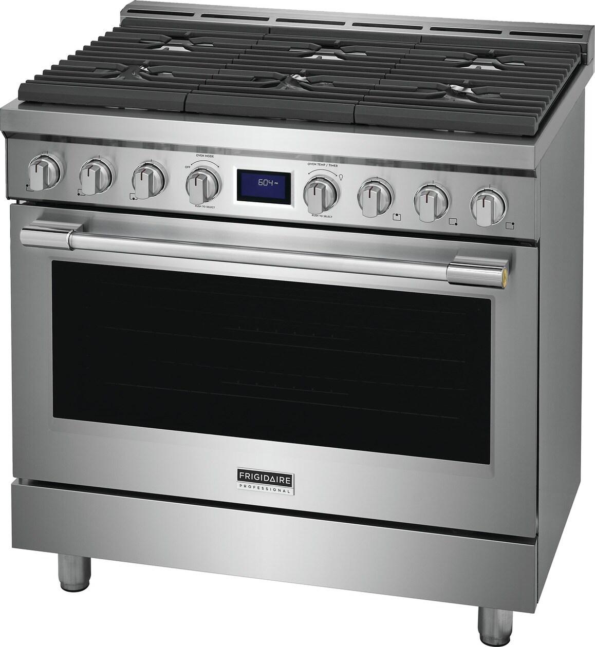 36" Front Control Freestanding Gas Range