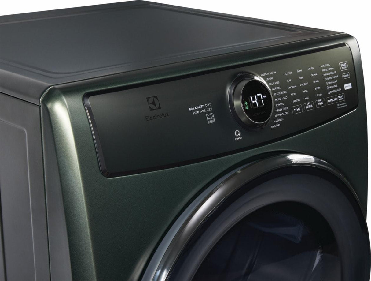 Front Load Perfect Steam™ Electric Dryer with Balanced Dry™ and Instant Refresh - 8.0 Cu. Ft.