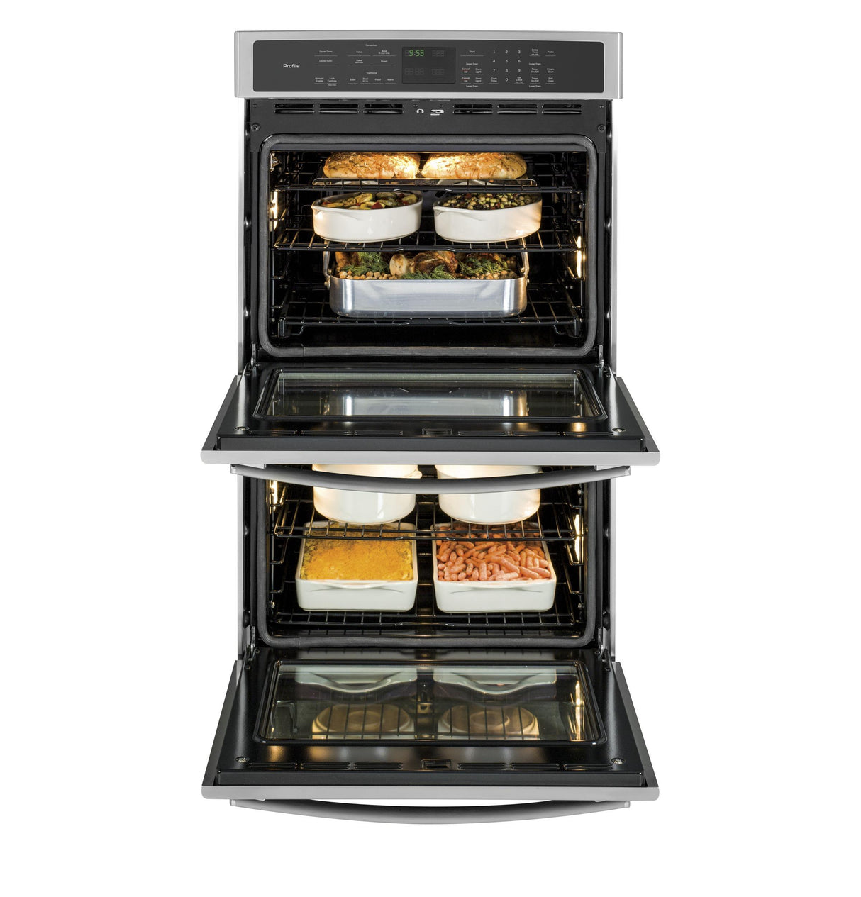 GE Profile™ Series 30" Built-In Double Convection Wall Oven