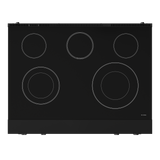 36 Inch Professional Electric Range With Tilt Panel Touch Control In Black  Gordon Ramsay Series